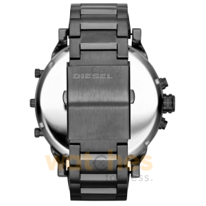 Alternative view of Diesel Men’s Quartz Grey Stainless Steel Blue Dial 57mm (Four Time zone) Watch DZ7331