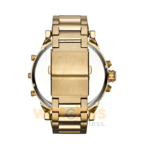 Diesel Men’s Quartz Gold Stainless Steel Black Dial 57mm (Four Time zone) Watch DZ7333 - Image 3