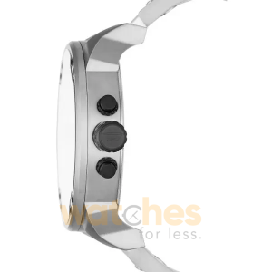 Alternative view of Diesel Men’s Quartz White Leather Strap White Dial 57mm (Four Time Zone) Watch DZ7401