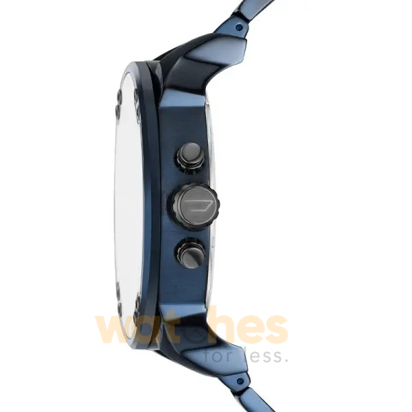 Diesel Men’s Quartz Blue Stainless Steel Grey Dial 57mm (Four Time Zone) Watch DZ7414 - Image 2