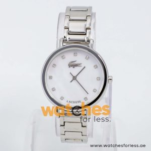 Lacoste Women’s Quartz Silver Stainless Steel Mother Of Pearl Dial 35mm Watch 2000588