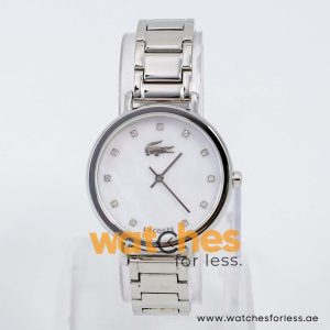 Lacoste Women’s Quartz Silver Stainless Steel Mother Of Pearl Dial 35mm Watch 2000588