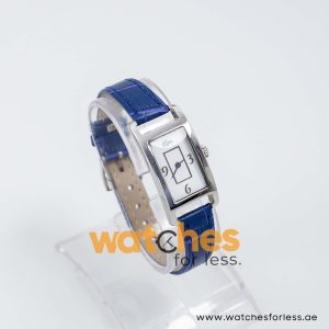 Lacoste Women’s Quartz Blue Leather Strap White Dial 18mm Watch 2000416