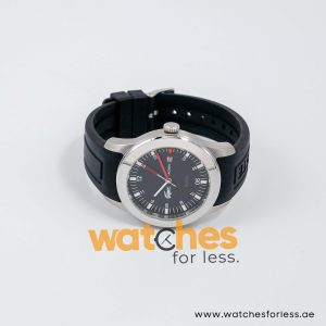 Lacoste Men’s Quartz Black Silicone Strap Black Dial 42mm Watch 2010628