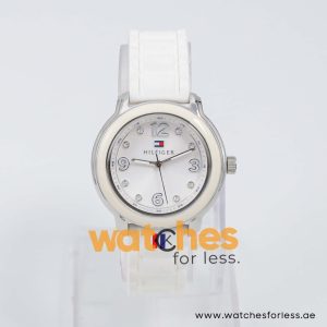 Tommy Hilfiger Women’s Quartz White Silicone Strap White Dial 36mm Watch 1781418