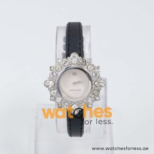 Tommy Hilfiger Women’s Quartz Black Leather Strap Off-White Dial 30mm Watch T00254