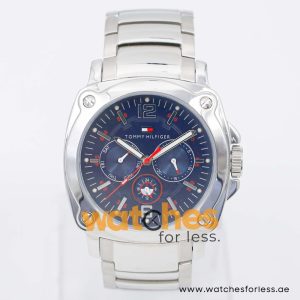 Tommy Hilfiger Men’s Quartz Silver Stainless Steel Blue Dial 41mm Watch T10174