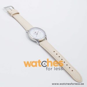 Tommy Hilfiger Women’s Quartz Cream Leather Strap White Dial 34mm Watch 1780984/1