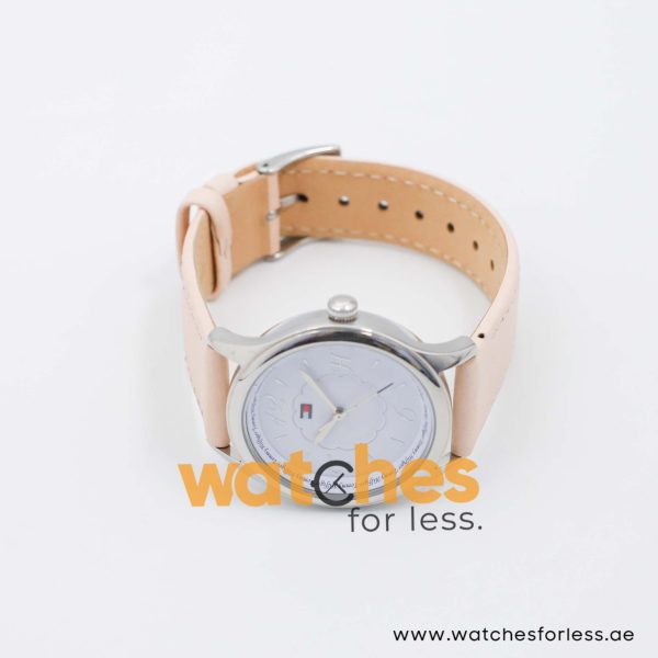 Tommy Hilfiger Women’s Quartz Light Peach Leather Strap White Dial 34mm Watch 1780984 UAE DUBAI AJMAN SHARJAH ABU DHABI RAS AL KHAIMA UMM UL QUWAIN ALAIN FUJAIRAH