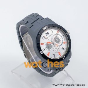 Hugo Boss Men’s Quartz Grey Plastic Chain Silver Sunray Dial 44mm Watch 1512534 UAE DUBAI AJMAN SHARJAH ABU DHABI RAS AL KHAIMA UMM UL QUWAIN ALAIN FUJAIRAH