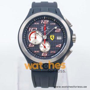 Ferrari Men’s Quartz Grey Silicone Strap Grey Dial 44mm Watch 0830076