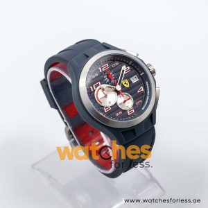 Ferrari Men’s Quartz Grey Silicone Strap Grey Dial 44mm Watch 0830076 UAE DUBAI AJMAN SHARJAH ABU DHABI RAS AL KHAIMA UMM UL QUWAIN ALAIN FUJAIRAH