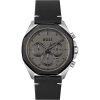 Hugo Boss Men’s Quartz Black leather Strap Grey Dial 45mm Watch 1514014