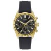 Guess Men’s Quartz Black Silicone Strap Black Dial 42mm Watch GW0332G2