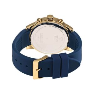 Guess Women’s Quartz Blue Silicone Strap Blue Dial 42mm Watch W0616L2