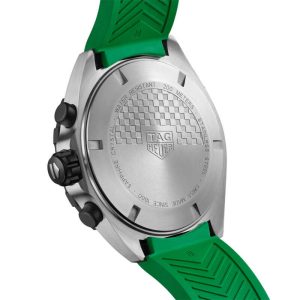 Tag Heuer Formula 1 Men’s Quartz Swiss Made Green Silicone Strap Green Dial 43mm Watch CAZ101AP.FT8056