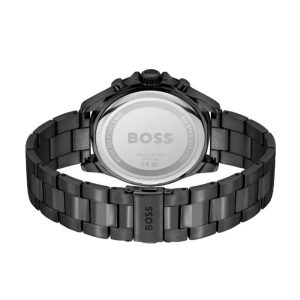 Hugo Boss Men’s Quartz Black Stainless Steel Black Dial 45mm Watch 1514058 UAE DUBAI AJMAN SHARJAH ABU DHABI RAS AL KHAIMA UMM UL QUWAIN ALAIN FUJAIRAH