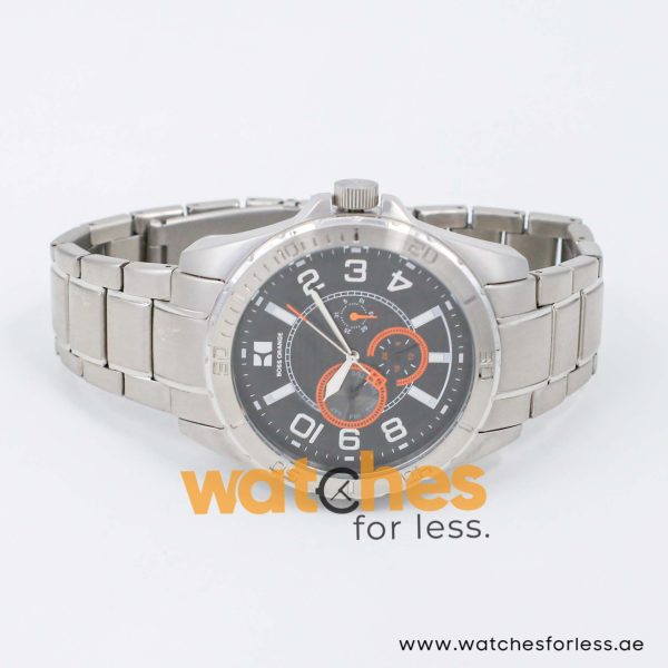 Hugo Boss Men’s Quartz Silver Stainless Steel Black Dial 46mm Watch 1512836 UAE DUBAI AJMAN SHARJAH ABU DHABI RAS AL KHAIMA UMM UL QUWAIN ALAIN FUJAIRAH