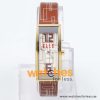 Elle Women’s Quartz Brown Leather Strap White Line Multi Dial 19mm Watch EL20116SO5C