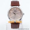 Hugo Boss Men’s Quartz Dark Brown Leather Strap Light Peach Dial 40mm Watch 1513090