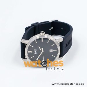 Hugo Boss Men’s Quartz Black Silicone Strap Black Dial 42mm Watch HB19.1.14.2002 UAE DUBAI AJMAN SHARJAH ABU DHABI RAS AL KHAIMA UMM UL QUWAIN ALAIN FUJAIRAH