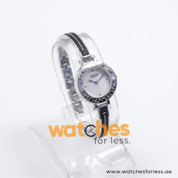 Coach Women’s Quartz Leather Coated Stainless Steel Silver Dial 27mm Watch 14501190 UAE DUBAI AJMAN SHARJAH ABU DHABI RAS AL KHAIMA UMM UL QUWAIN ALAIN FUJAIRAH