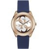 Guess Women’s Quartz Blue Silicone Strap White Dial 40mm Watch W0911L6