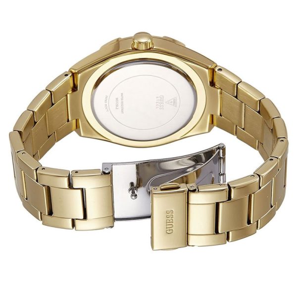 Guess Women’s Quartz Gold Stainless Steel White Dial 40mm Watch W0729L2