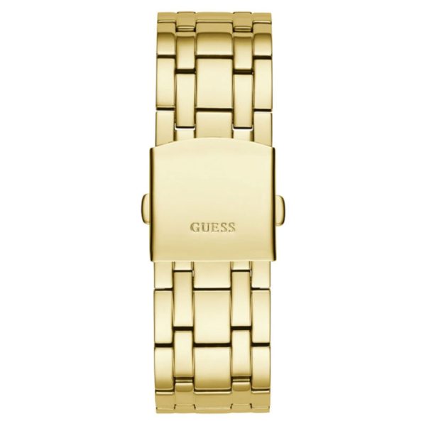 Guess Men’s Quartz Gold Stainless Steel Gold Dial 42mm Watch W15061G2