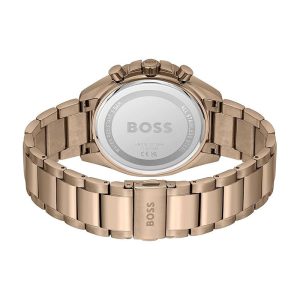 Hugo Boss Men’s Quartz Rose Gold Stainless Steel Green Dial 43mm Watch 1514019 UAE DUBAI AJMAN SHARJAH ABU DHABI RAS AL KHAIMA UMM UL QUWAIN ALAIN FUJAIRAH