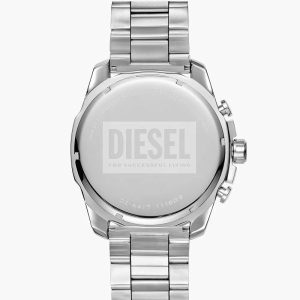 Diesel Men’s Quartz Silver Stainless Steel Blue Dial 51mm Watch DZ4417