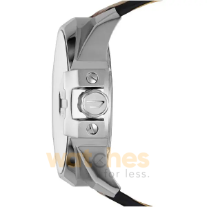 Alternative view of Diesel Men’s Quartz Brown Leather Strap Silver Dial 55mm (Four Time Zone) Watch DZ7374