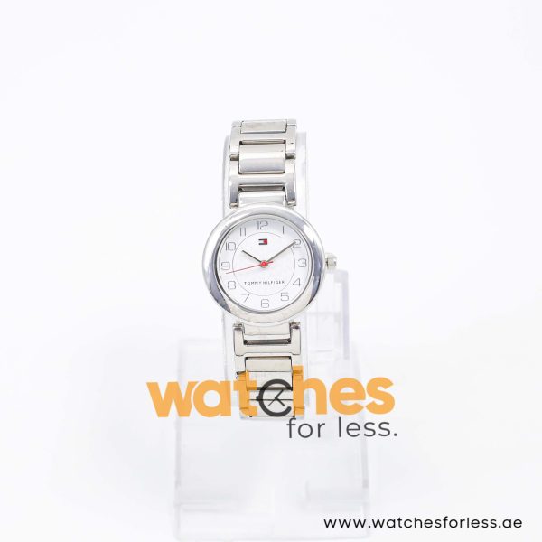 Tommy Hilfiger Women’s Quartz Silver Stainless Steel White Dial 28mm Watch 1780723 UAE DUBAI AJMAN SHARJAH ABU DHABI RAS AL KHAIMA UMM UL QUWAIN ALAIN FUJAIRAH