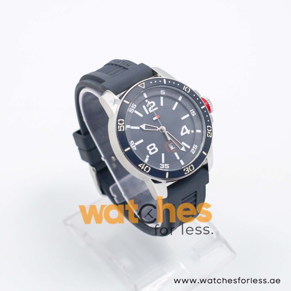 Tommy Hilfiger Men’s Quartz Grey Silicone Strap Grey Dial 42mm Watch 1790849