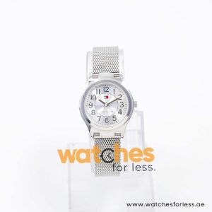 Tommy Hilfiger Women’s Quartz Silver Stainless Steel Silver Sunray Dial 28mm Watch 1780690 UAE DUBAI AJMAN SHARJAH ABU DHABI RAS AL KHAIMA UMM UL QUWAIN ALAIN FUJAIRAH