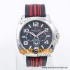 Tommy Hilfiger Men’s Quartz Black & Red Silicone Strap Black Dial 46mm Watch 1790666