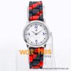 Tommy Hilfiger Women’s Quartz Black & Red Silicone Strap White Dial 29mm Watch 1781049