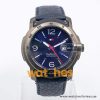 Tommy Hilfiger Men’s Quartz Dark Blue Leather Strap Blue Dial 48mm Watch 1790895