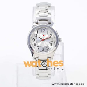 Tommy Hilfiger Women’s Quartz Silver Stainless Steel Silver Sunray Dial 28mm Watch 1780691 UAE DUBAI AJMAN SHARJAH ABU DHABI RAS AL KHAIMA UMM UL QUWAIN ALAIN FUJAIRAH