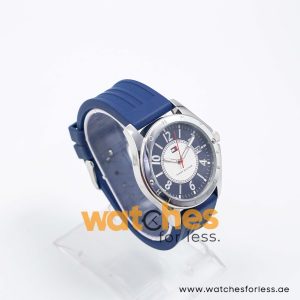 Tommy Hilfiger Women’s Quartz Blue Silicone Strap Blue Dial 40mm Watch 1780795