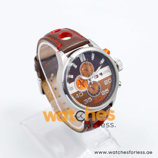 Tommy Hilfiger Men’s Quartz Brown Leather Strap Multi Dial 46mm Watch 1790788 Tommy Hilfiger Men’s Quartz Dark Red Leather Strap White Dial 46mm Watch 1790787/1 UAE DUBAI AJMAN SHARJAH ABU DHABI RAS AL KHAIMA UMM UL QUWAIN ALAIN FUJAIRAH