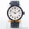 Tommy Hilfiger Men’s Quartz Black Leather Strap White Dial 44mm Watch 1790675/1