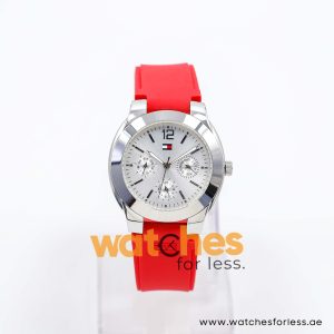 Tommy Hilfiger Women’s Quartz Red Silicone Strap Silver Sunray Dial 38mm Watch 1790504 Tommy Hilfiger Women’s Quartz Red Silicone Strap Silver Sunray Dial 38mm Watch 1790504 UAE DUBAI AJMAN SHARJAH ABU DHABI RAS AL KHAIMA UMM UL QUWAIN ALAIN FUJAIRAH