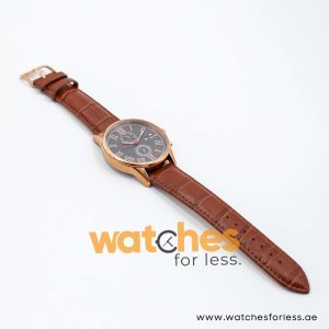 Tommy Hilfiger Men’s Quartz Brown Leather Strap Grey Dial 44mm Watch 1790738 UAE DUBAI AJMAN SHARJAH ABU DHABI RAS AL KHAIMA UMM UL QUWAIN ALAIN FUJAIRAH