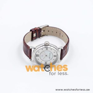 Tommy Hilfiger Women’s Quartz Dark Brown Leather Strap White Mother Of Pearl Dial 39mm Watch 1780897 UAE DUBAI AJMAN SHARJAH ABU DHABI RAS AL KHAIMA UMM UL QUWAIN ALAIN FUJAIRAH