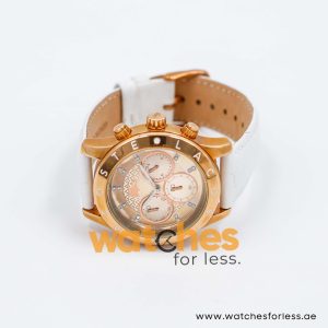 Lacoste Women’s Quartz White Leather Strap Rose Gold Dial 40mm Watch 2000831/1 UAE DUBAI AJMAN SHARJAH ABU DHABI RAS AL KHAIMA UMM UL QUWAIN ALAIN FUJAIRAH