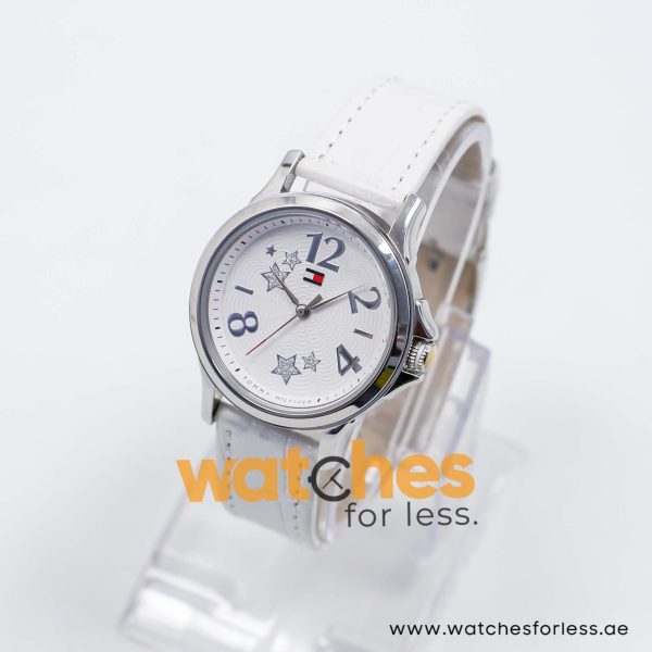 Tommy Hilfiger Women’s Quartz White Leather Strap White Dial 36mm Watch 1780966/2 UAE DUBAI AJMAN SHARJAH ABU DHABI RAS AL KHAIMA UMM UL QUWAIN ALAIN FUJAIRAH