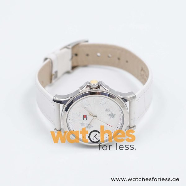 Tommy Hilfiger Women’s Quartz White Leather Strap White Dial 36mm Watch 1780966/2 UAE DUBAI AJMAN SHARJAH ABU DHABI RAS AL KHAIMA UMM UL QUWAIN ALAIN FUJAIRAH