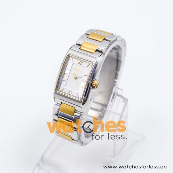 Lacoste Women’s Quartz Two Tone Stainless Steel Silver Dial 24mm Watch 2000339