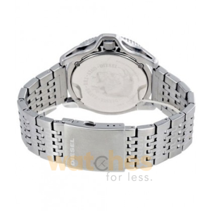 Diesel Men’s Quartz Silver Stainless Steel Grey Dial 46mm Watch DZ1729 - Image 4